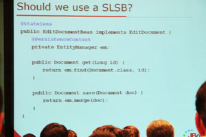 ステートレスなBeanを使用すべきか?