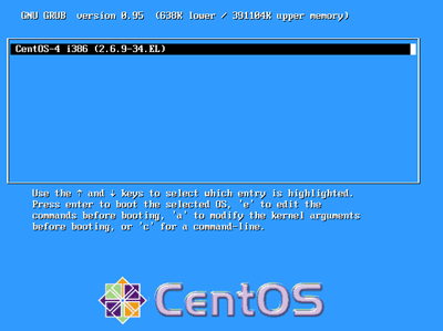 再起動後の画面