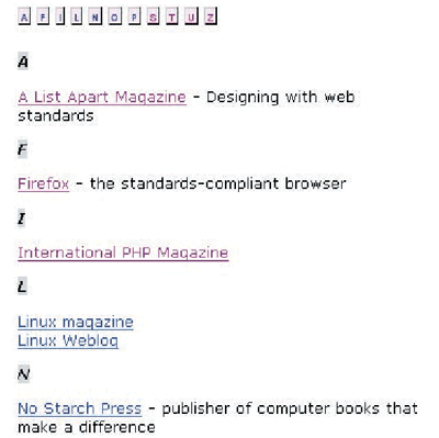 Webサイトのリンク