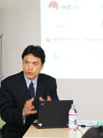 コマーシャルオープンソースのベンダーについて語る内田氏
