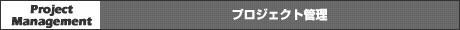 プロジェクト管理