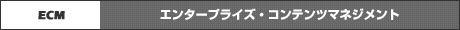 エンタープライズ・コンテンツマネジメント
