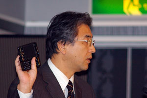 ウィルコムのソリューション営業本部 ソリューション推進部長 深見 一一(かずいち)氏