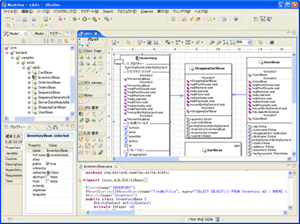 JBuilder 2007日本語版製品画面