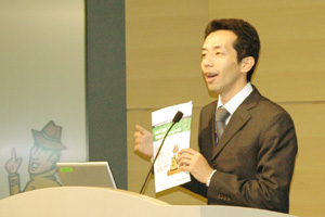 NEC ユビキタスソフトウェア事業部 竹本 英明氏