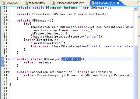 指定した宣言にジャンプ