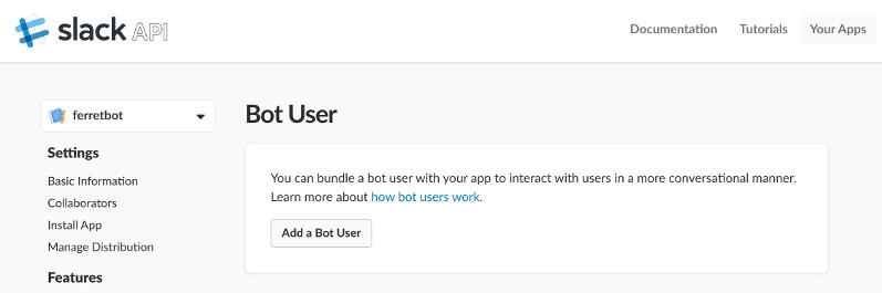Bor Userを追加する
